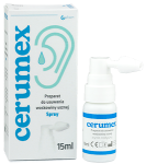 Cerumex spray do usuwania woskowiny usznej 15 ml